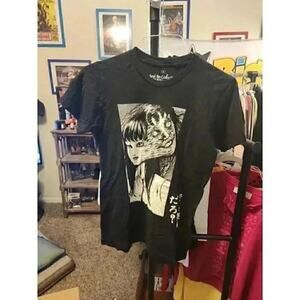 Marshalls Junji Ito Anime Manga T-Shirt Men's Small S Short Sleeve Graphic Black